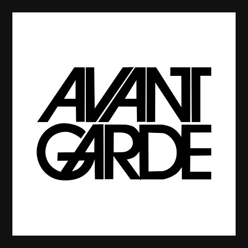 avant-garde typo